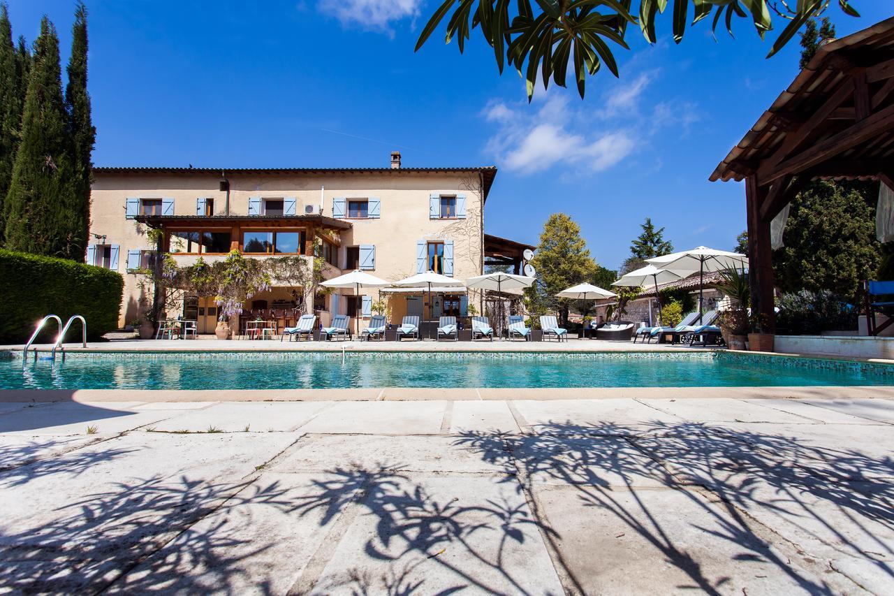 Bed and Breakfast Le Mas Shabanou à Roquefort-les-Pins Extérieur photo